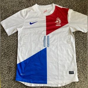 2013 Netherlands Away Jersey Men’s Small - Robben